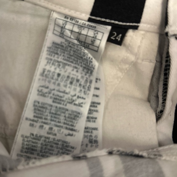 GUESS - Black & White Stripe Brittany Jegging (Size 24) - Picture 7 of 11